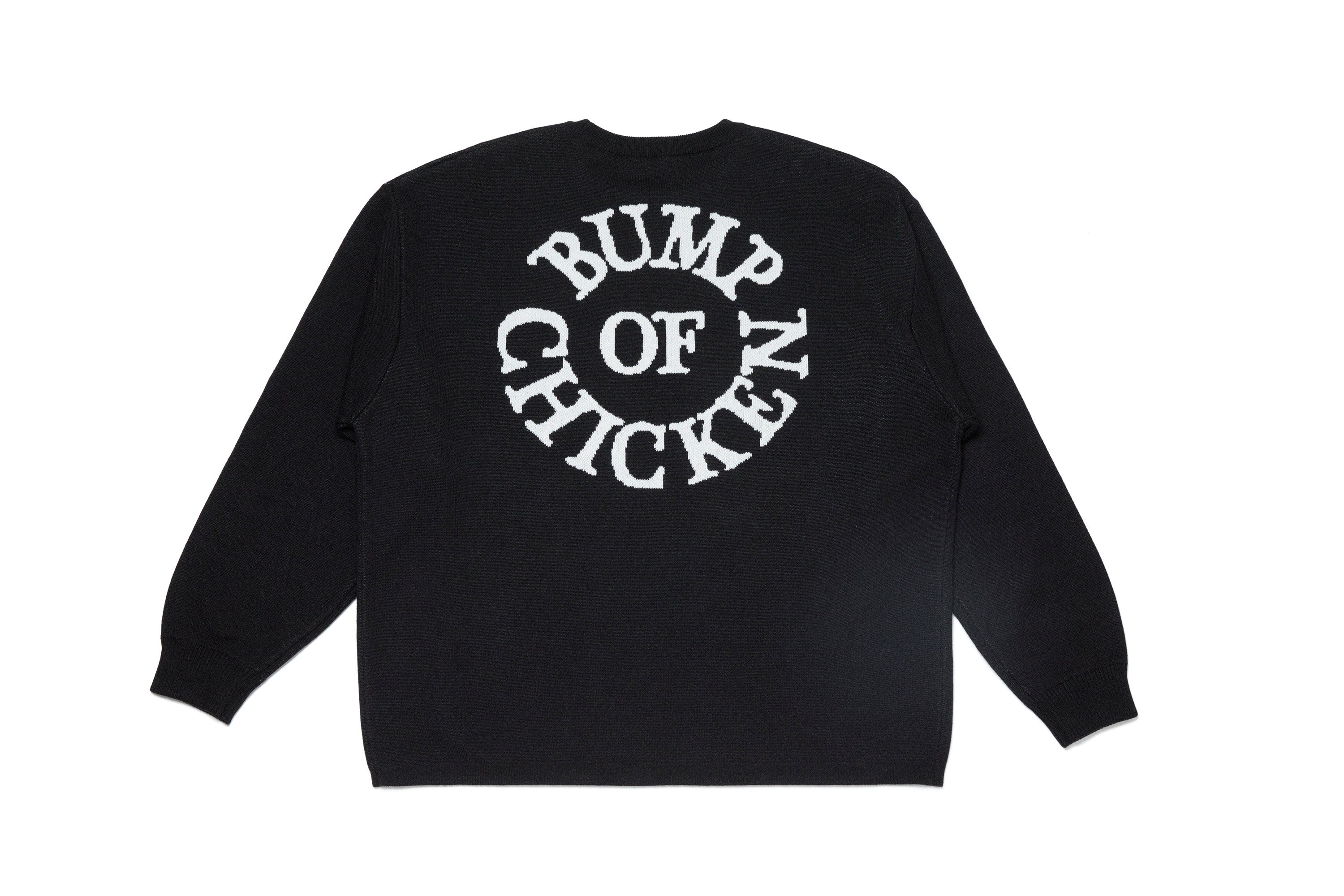 BUMP OF CHICKEN Logo Knitwear/BLACK - トップス