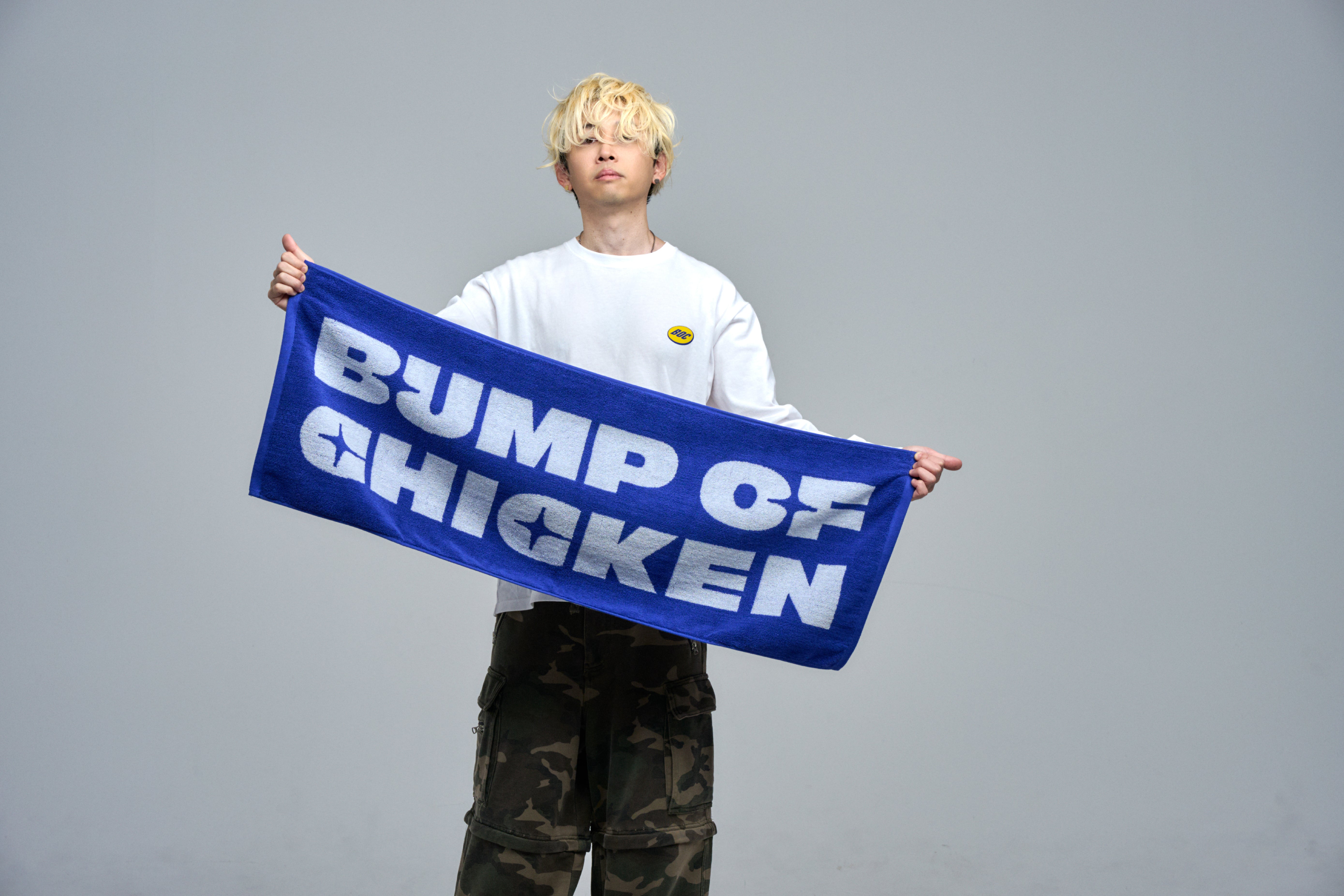 BUMP OF CHICKEN Logo Sports Towel