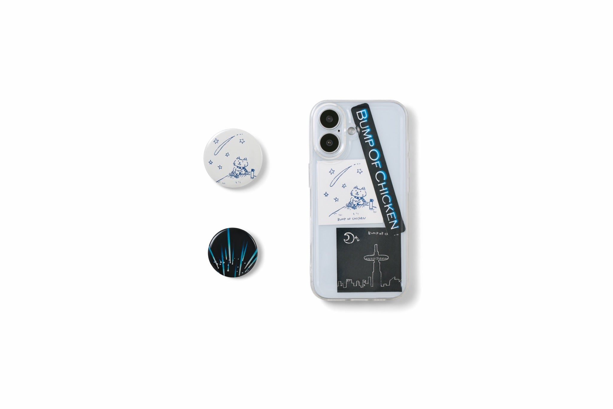BUMP OF CHICKEN Sticker&Badge Set