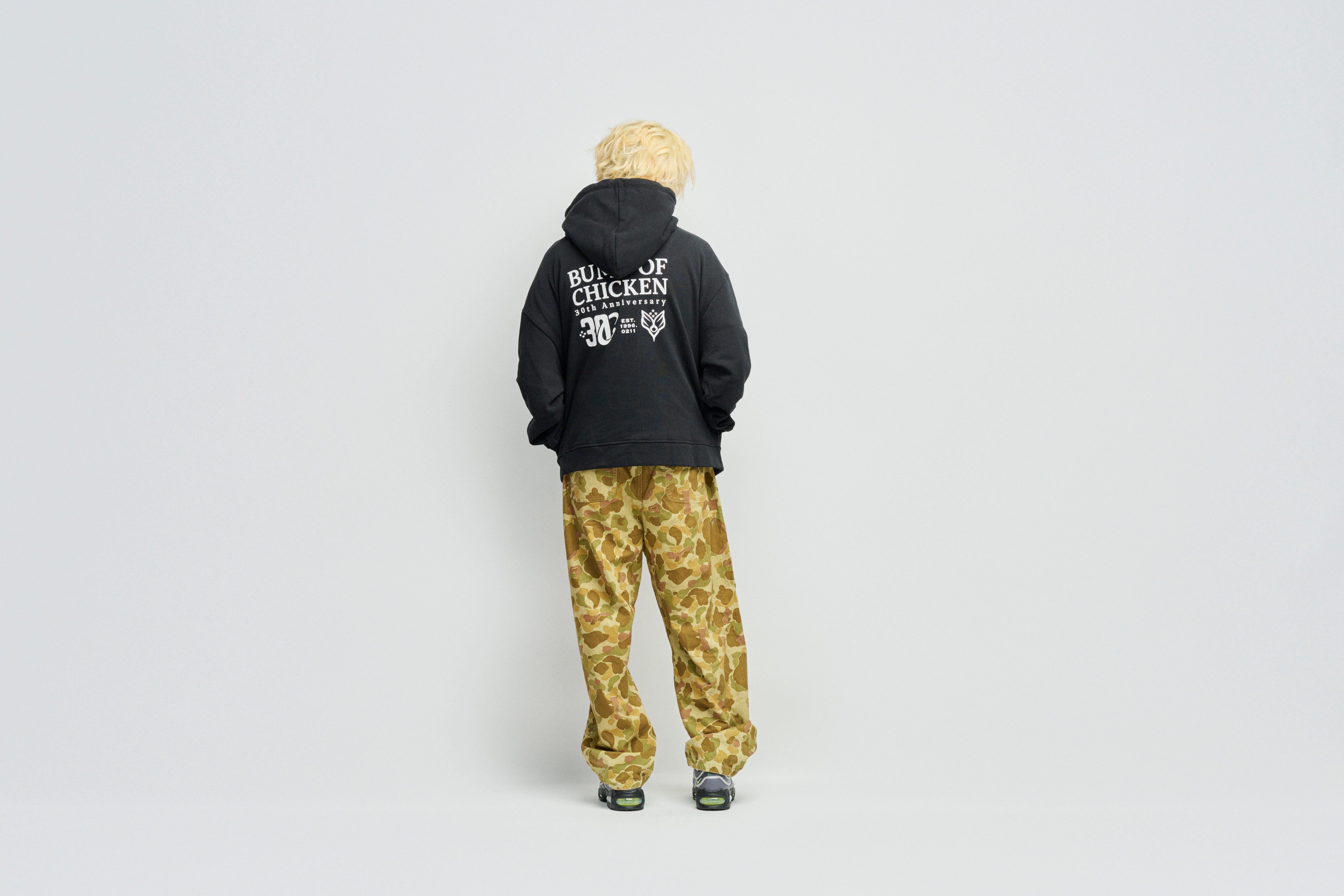 30th Logo Half Zip Hoodie