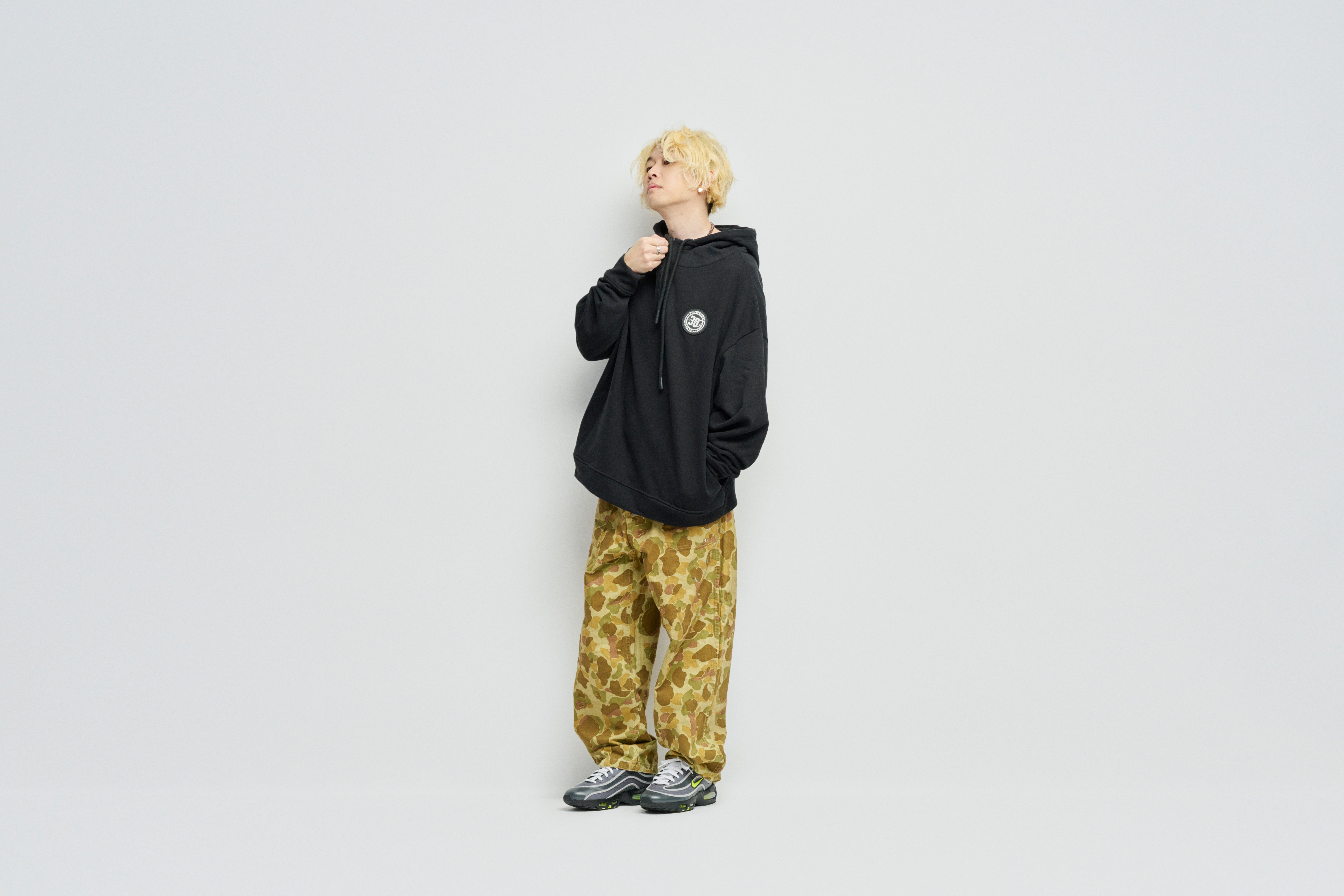 30th Logo Half Zip Hoodie