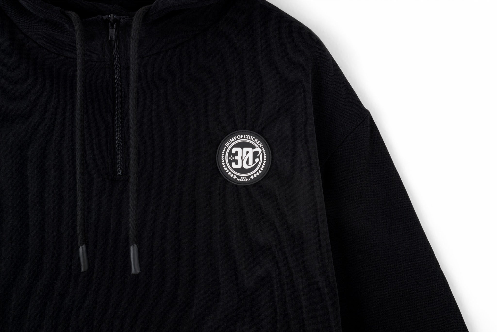 30th Logo Half Zip Hoodie