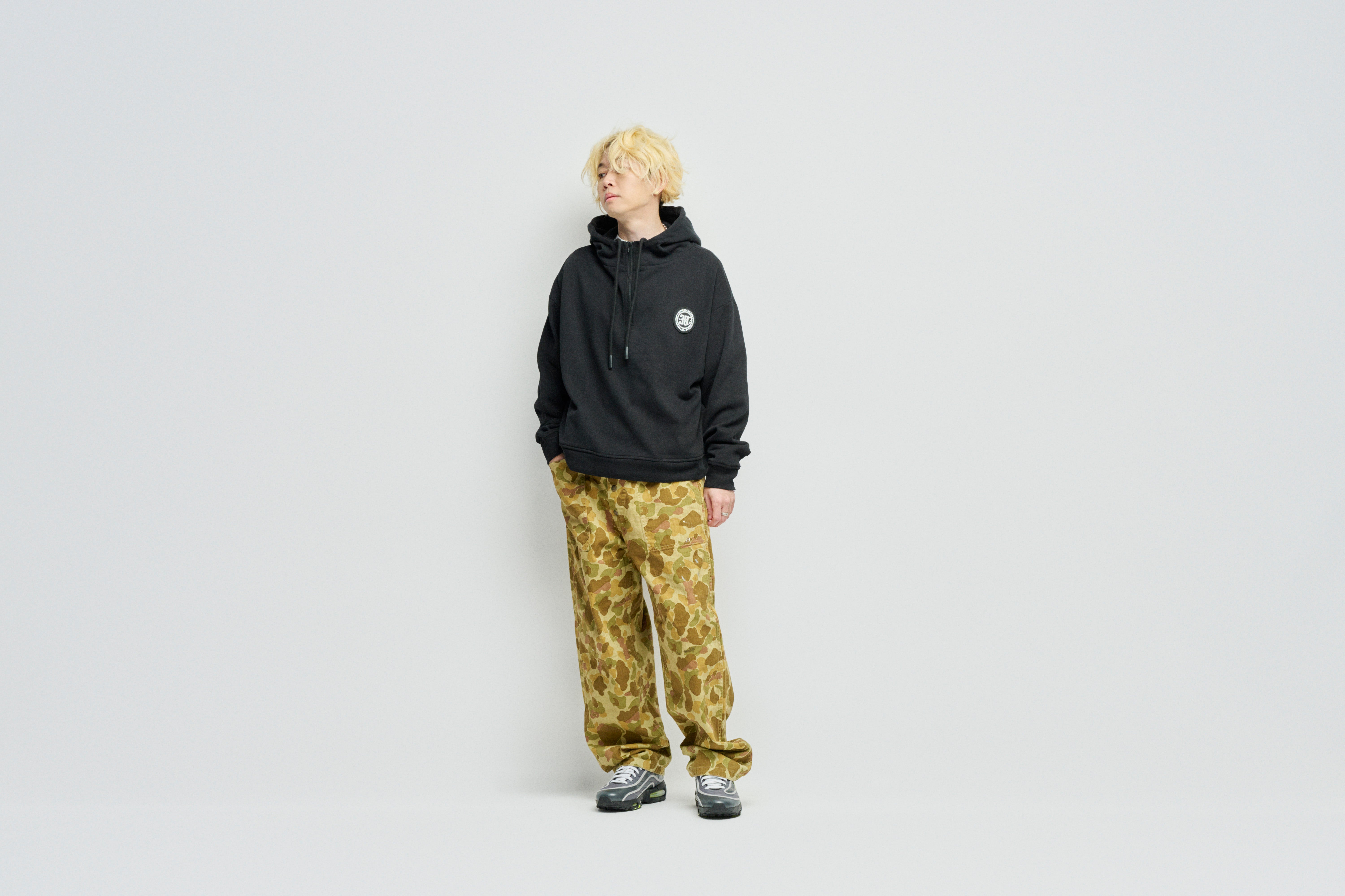 30th Logo Half Zip Hoodie