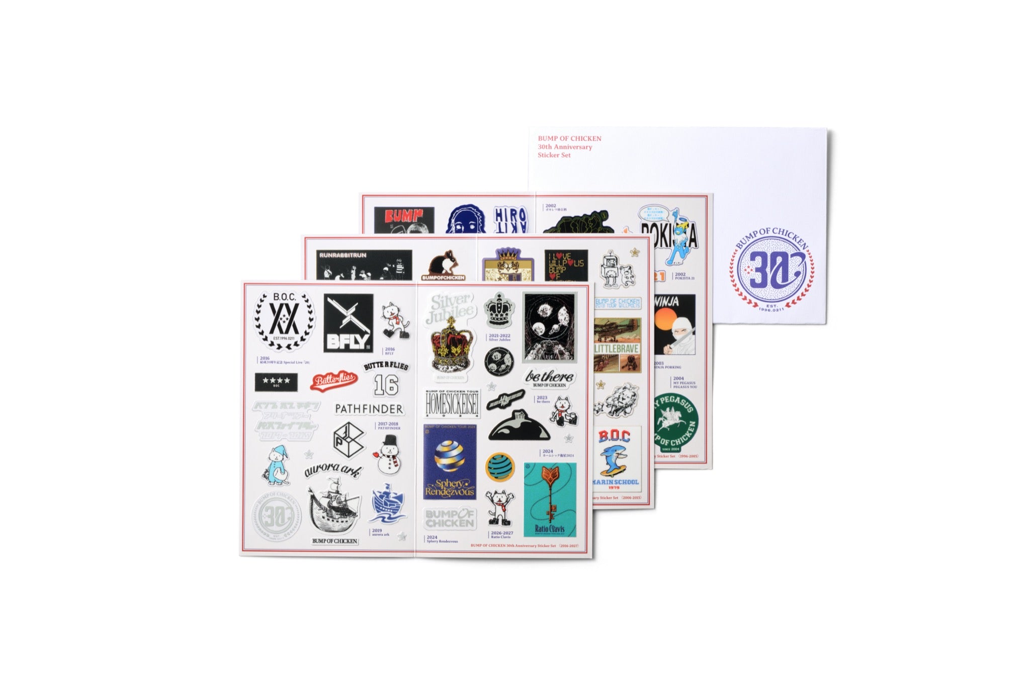 30th Anniversary Sticker Set