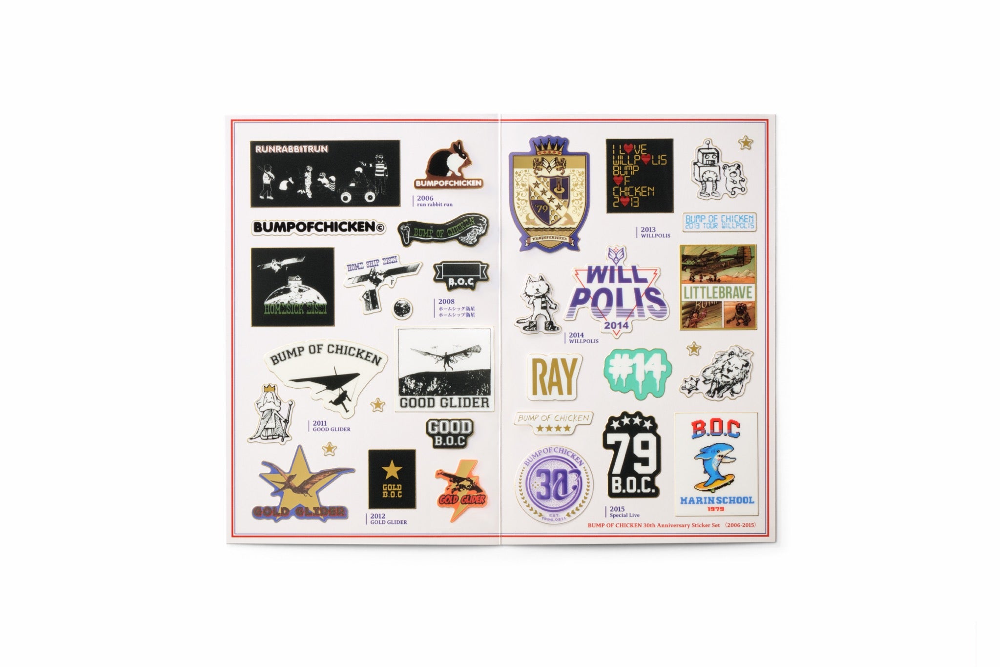 30th Anniversary Sticker Sheet