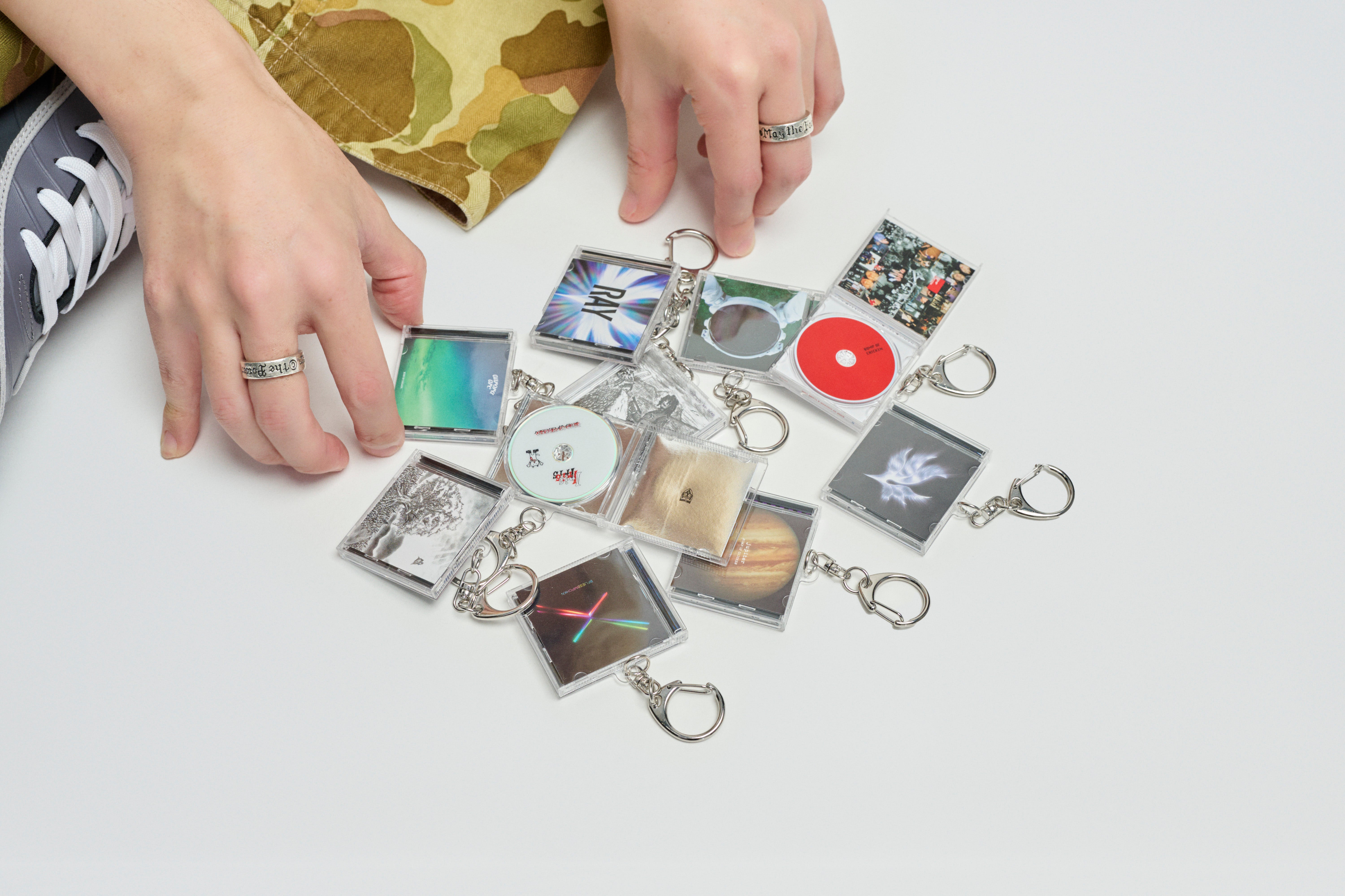 BUMP OF CHICKEN Mini CD Key Ring Set