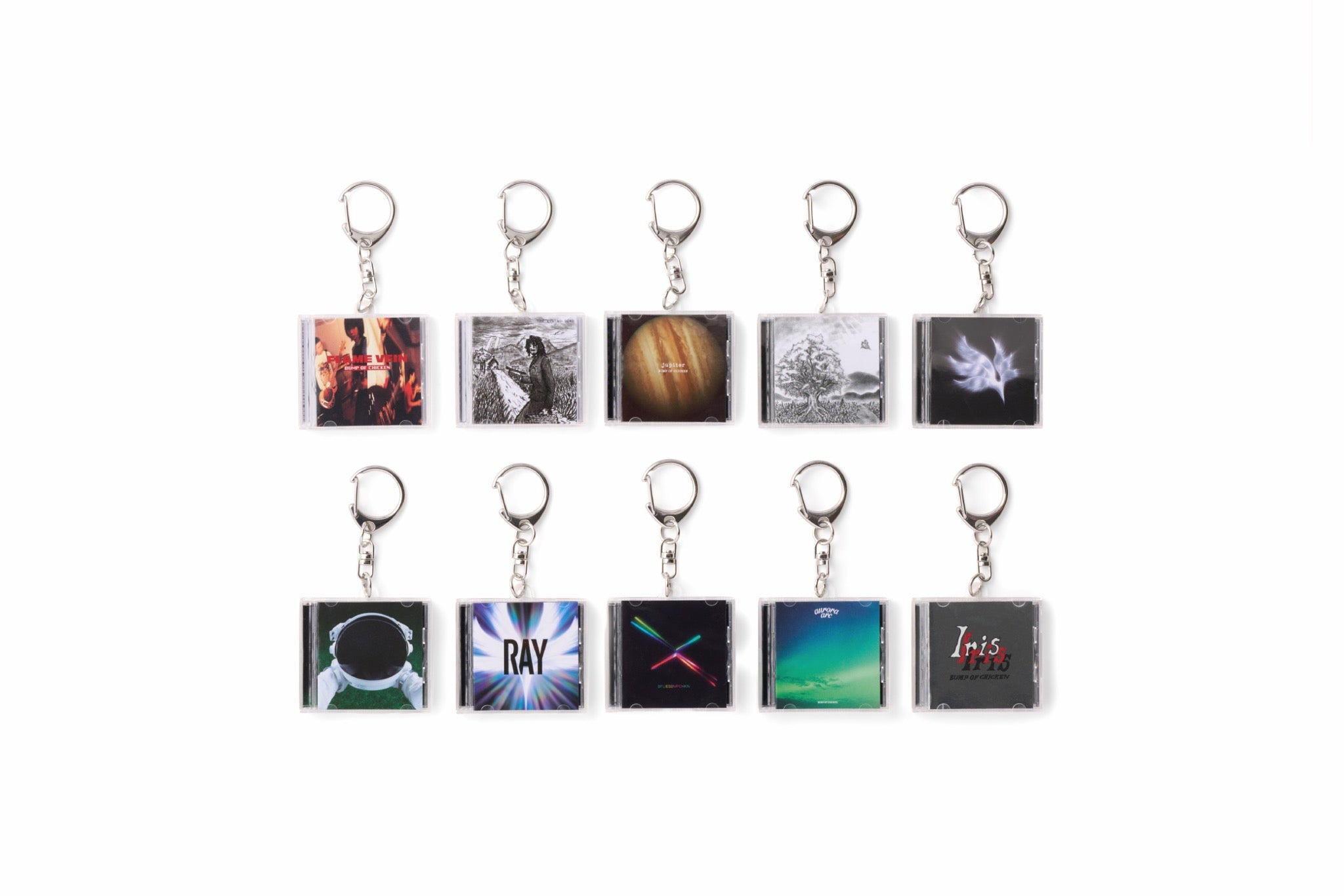 BUMP OF CHICKEN Mini CD Key Ring Set